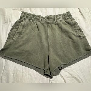 Aerie Olive Green Athletic Shorts